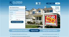 Desktop Screenshot of closingdepartment.com